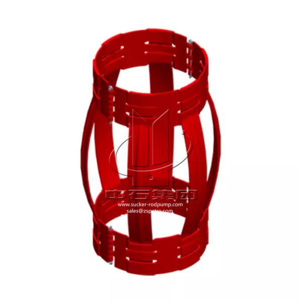 蝶番を付けられた非溶接された弓ばねのセントラライザーの油田セメントで接合している装置