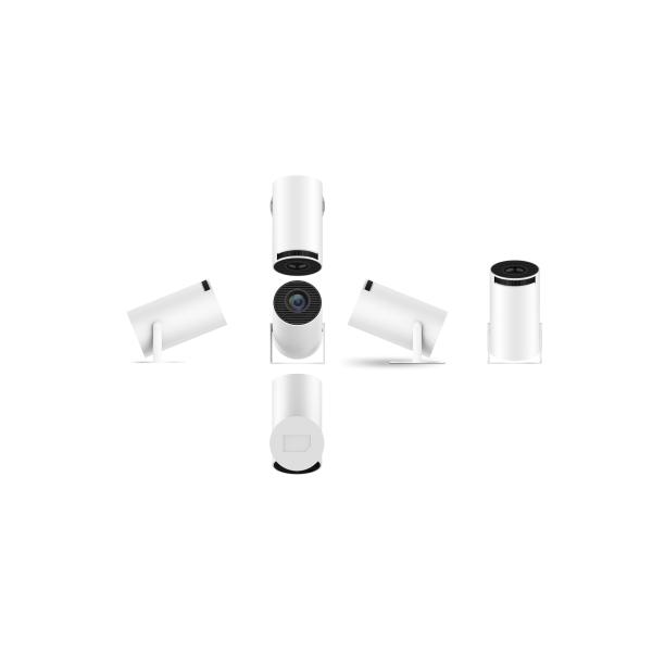 HY300 Mini Home WiFi Theater Projector Android 11 Operating System Overhead Projector LED Lamp USB  Outdoor Cinemas Home Theater