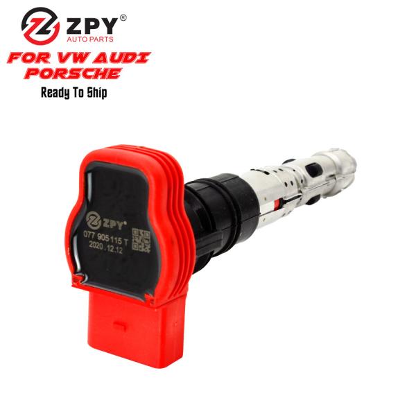 ZPY Auto Parts Ignition Coil for Audi A4 Q7 B6 B7 A5 A6 C6 A8 VW PHAETON TOUAREG 077905115T  077 905 115T