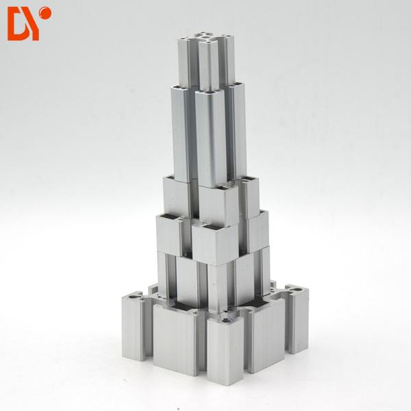 Square Aluminium Extruded Sections , Industrial Accessory 4060 T Slot Alloy