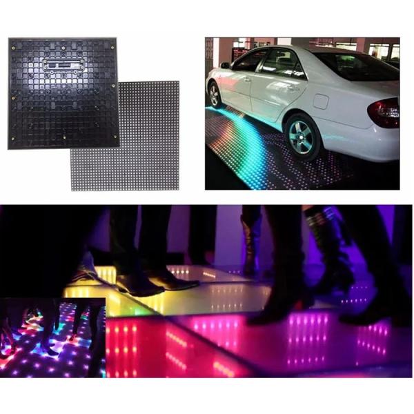 500mm*500mm Rental P4.81 Led Light Up Dance Floor