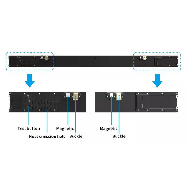 Supermarket Retail Shelf Led Screen Advertisement Led Display Indoor 3840hz