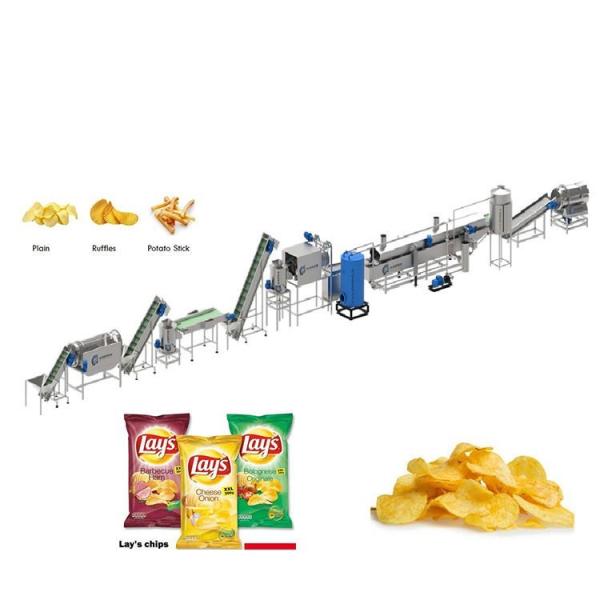 ligne de production de chips de pommes de terre semi-automatique frites congelées machine de fabrication de chips de pommes de terre machine à vendre