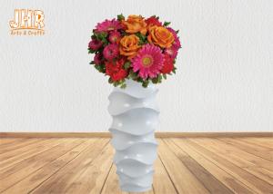 Planteurs de fibre de verre de forme/vases créatifs à résine