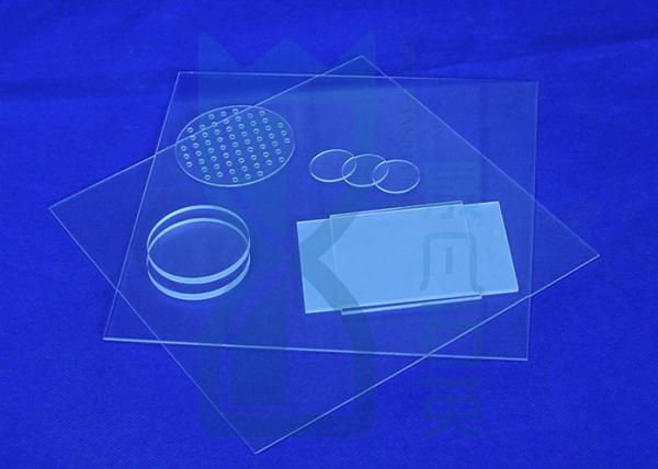 Military Grade Fused Quartz Plate with Customizable Size and Precision Tolerance for High Temperature Applications