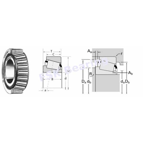 Single Row 47487 / 47420 Taperd Roller Bearings Chrome Steel Radial Load
