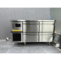 Commercial Stainless Steel Drawer Refrigerator With 4 Drawers Single-Temperature and Imported Slideway
