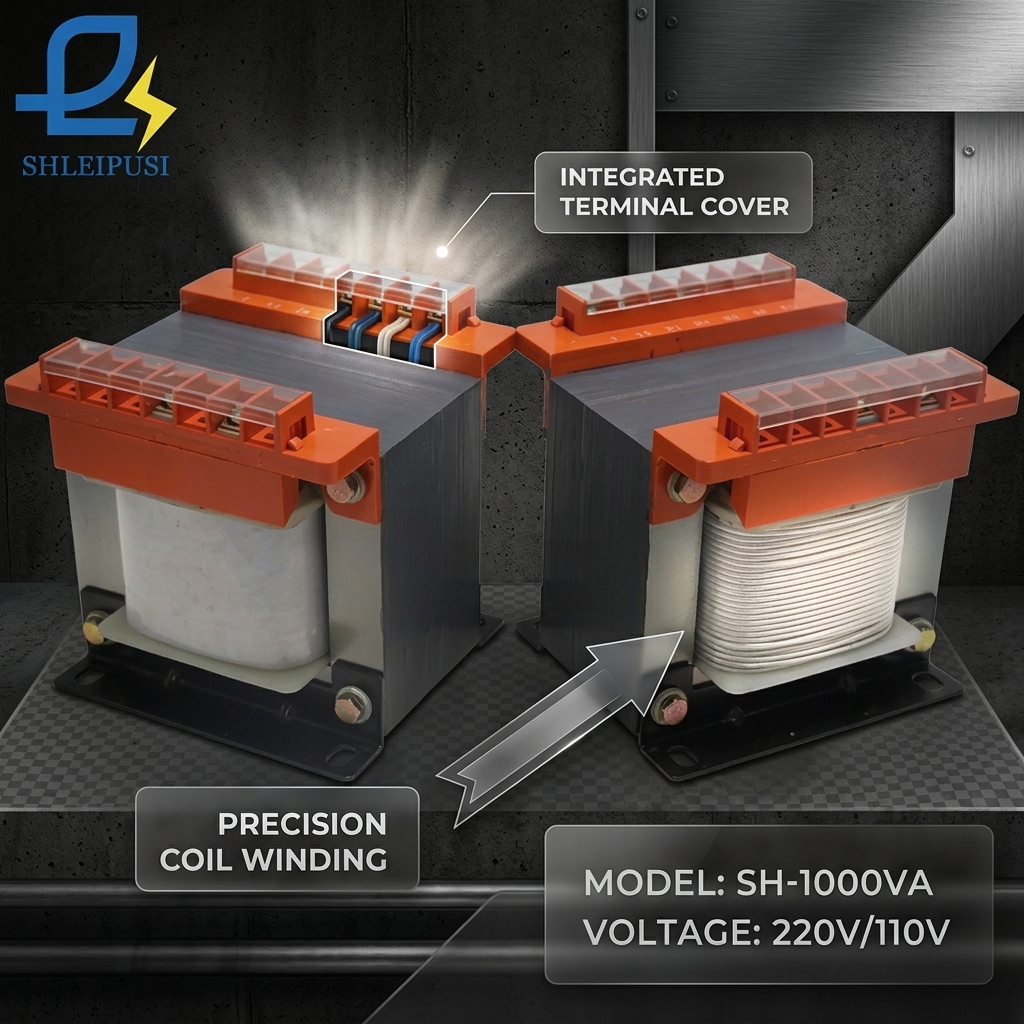 Lighting Control 500VA Single Phase Control Transformer 220V To 24V Output