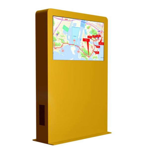 FHD 1920x1080 LCD Touch Screen Billboard 60000 Hours Life Expectance