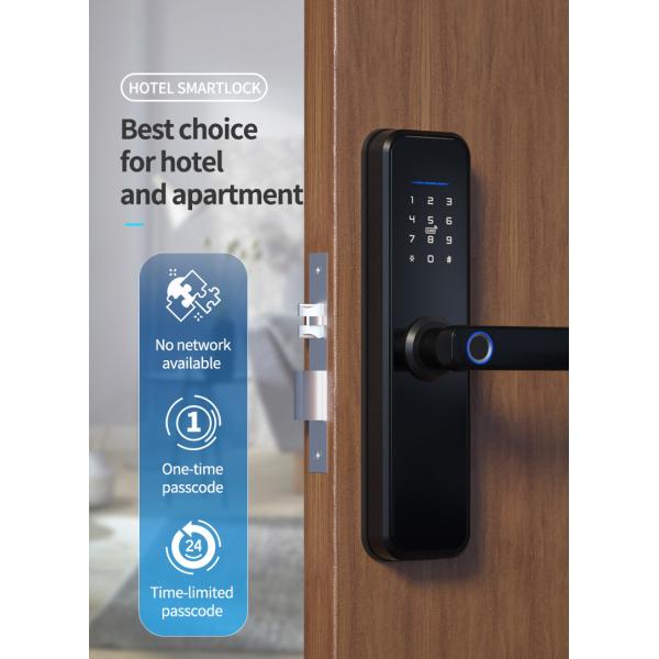 Замок парадного входа Wifi Deadbolt FCC ROHS умный с работами кнопочной панели с ПРИЛОЖЕНИЕМ