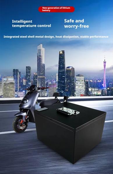 LiFePO4 Lithium Electric Motorcycle Battery Li Ion Power Battery Pack 72V 20Ah