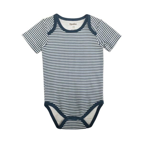 Newborn Summer 100% Cotton Short Sleeve Romper Clothes for Comfortable Baby