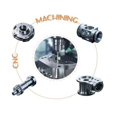 Custom OEM CNC Machining 316 Stainless Steel Metal CNC Steel Parts with Bronze Material and Inspection Reports