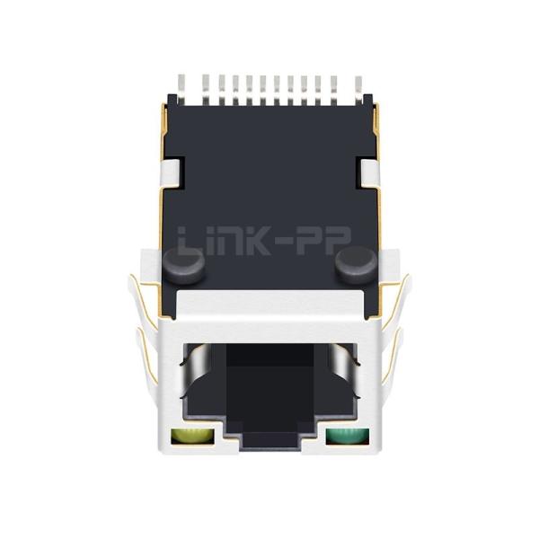 Pulse J3026G21DNL Compatible LINK-PP LPJ3026ABNL 10/100 Base-T Tab Up Green/Yellow Led SMD RJ45 Ethernet Magjack