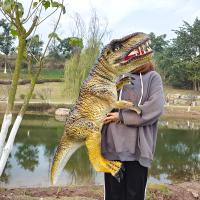 Marionnette de dinosaure réaliste en forme de main, Tyrannosaurus Rex, résistante au soleil, pour spectacle