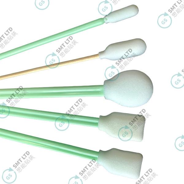 Flat Head Long Rod Clean Cotton Swab Clean Precision Instrument Lens Polyester Fiber Wipe Rod
