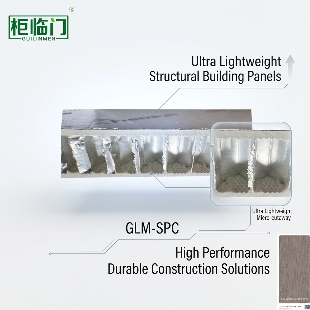 Waterproof SPC Honeycomb Sheet Lightweight Construction Solutions