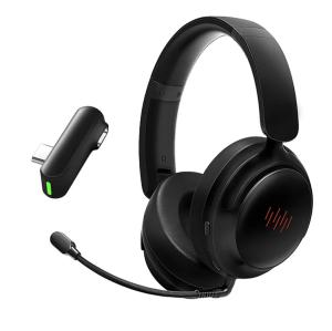 2.4GHz Xbox Compatible Wireless Gaming Headphones 32 Ohms Impedance Black Color