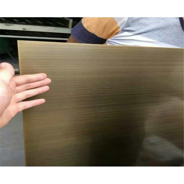 Inox aisi304 Cold Rolled Stainless Steel Sheet 8K/N4 with PVC
