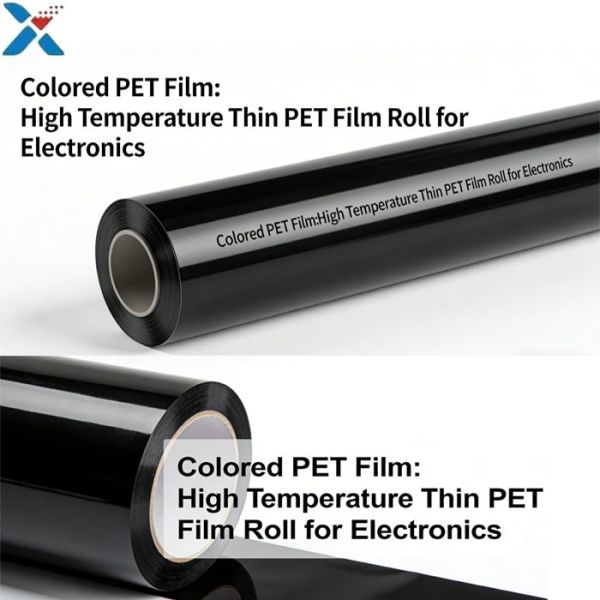 High Temperature Scratch Resistant PET Film Roll with Customization for Electronics