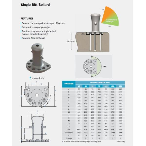 Палы зачаливания корабля стали отливки коррозионная устойчивость пала тройника 300 тонн для сосудов