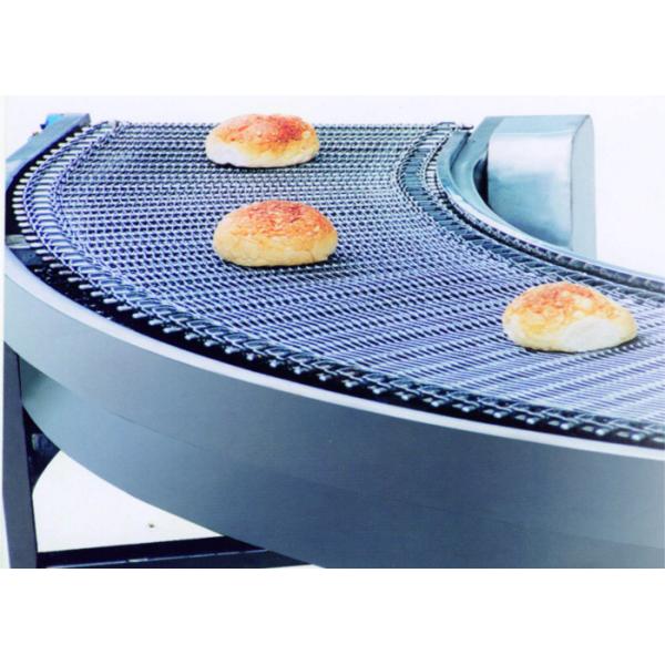 Net Chain Curved Automated Conveyor Systems , Material Handling Equipment Conveyor