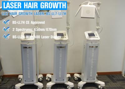 Low Level Aser Treatment For Thinning Hair / Hair Loss , Hair Growing Machine