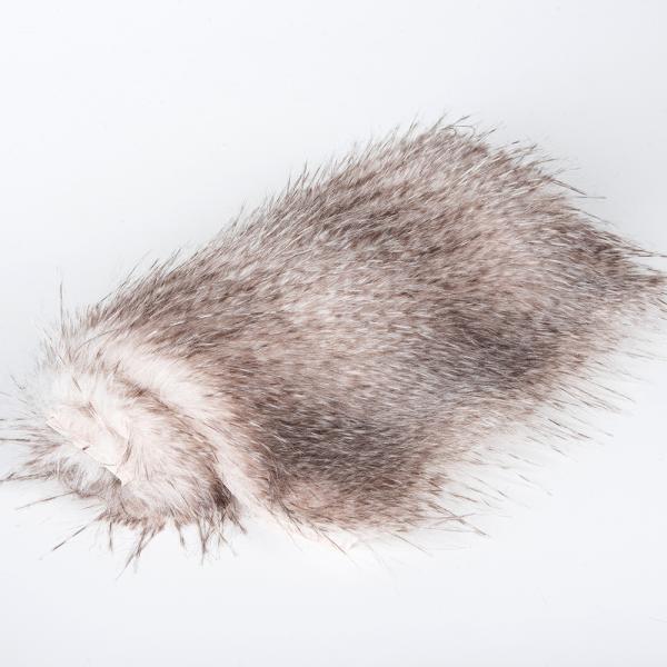 ODM мягкая искусственная ткань из лисиного меха для дамских пальто и куртки в 58/60 