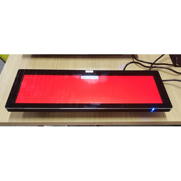 19.5 Inch Ultra Wide Stretched Bar LCD Display Digital Signage  High Brightness