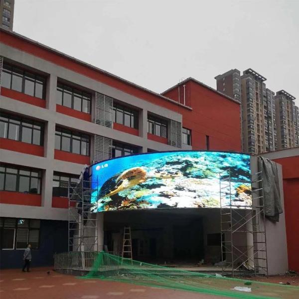 Pantalla LED al aire libre a todo color P10 Pantalla LED de alquiler de escenario de lámpara Nationstar impermeable