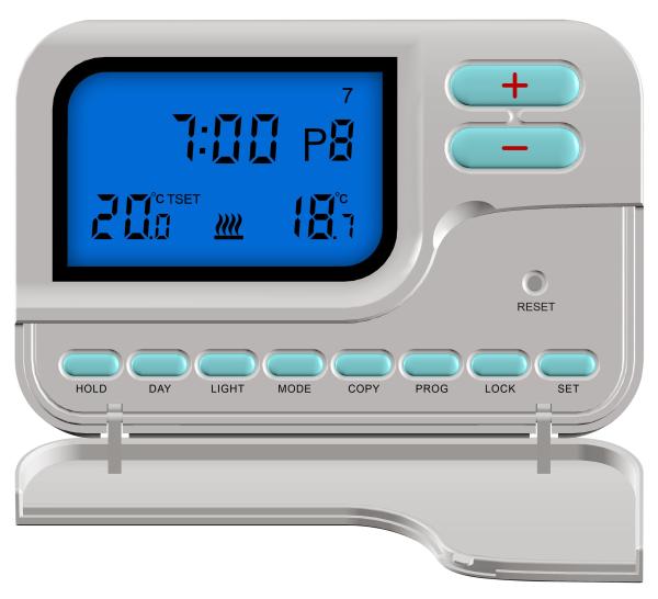 Termostato do aquecimento Underfloor do banheiro/termostato programável para o calor elétrico