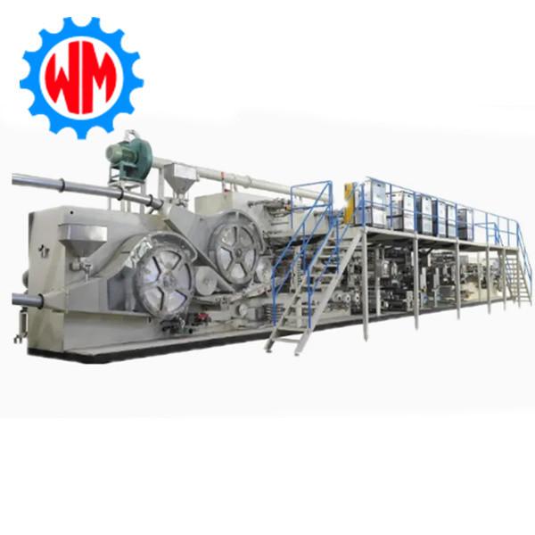 Fast And Innovative Adult Diaper Production Line For Different Shapes And Functions