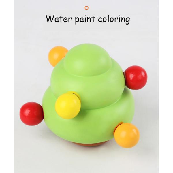 Early Childhood Development Nut Tree Disassembly Screw Wooden Toy ISO9001