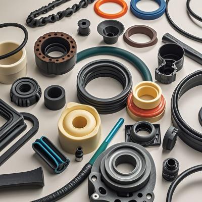 FKM Compression Resistance Molded Rubber Parts Custom Mechanical Seals