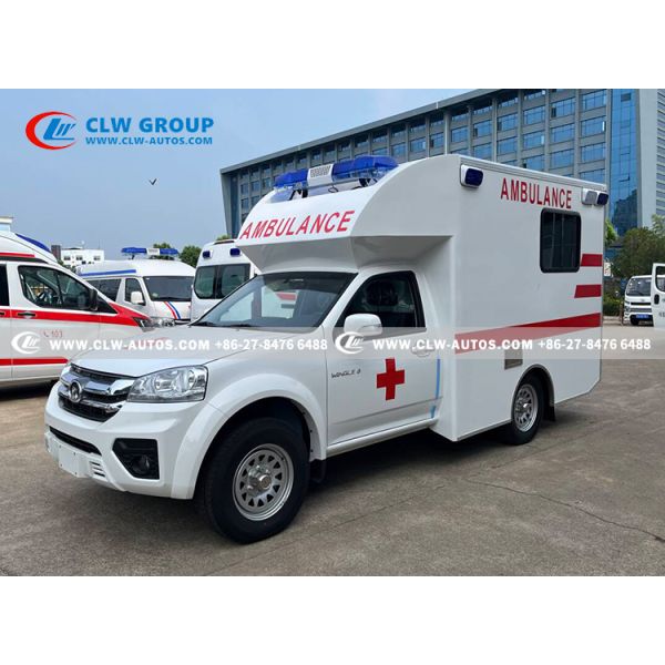 Foton 4x4 All-Terrain Ward-Type Ambulance with Mitsubishi 210HP Engine & Customizable Medical Suite