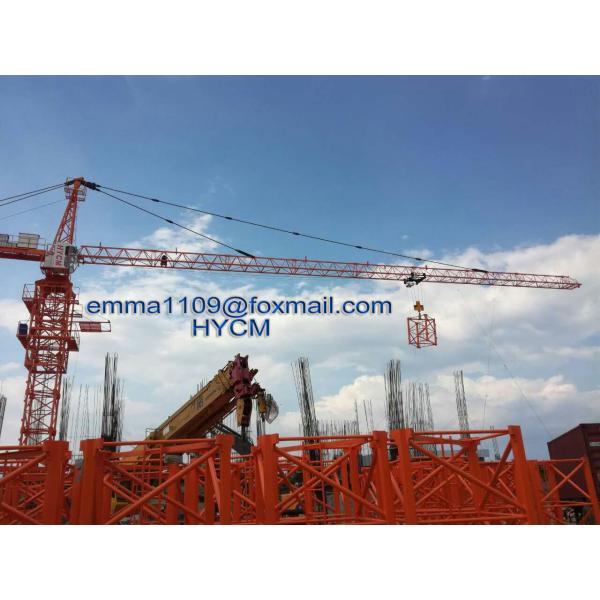 8tons 60m Boom Specifications HYCM Tower Cranes QTZ80 China Crane