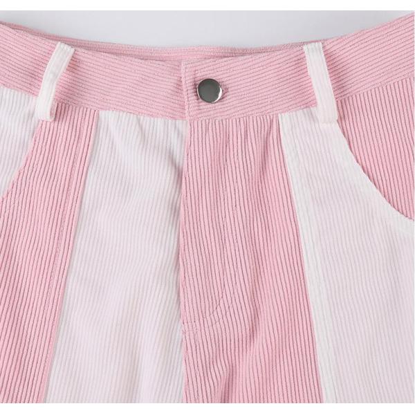 Груз кармана изготовленного на заказ корд Китая фабрики одежды Multi задыхается низкий подъем освобождает широкие прямые брюки