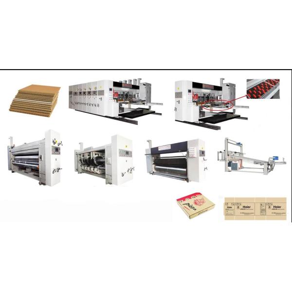 Принтер Slotter коробки 380v коробки пиццы умирает машина резца