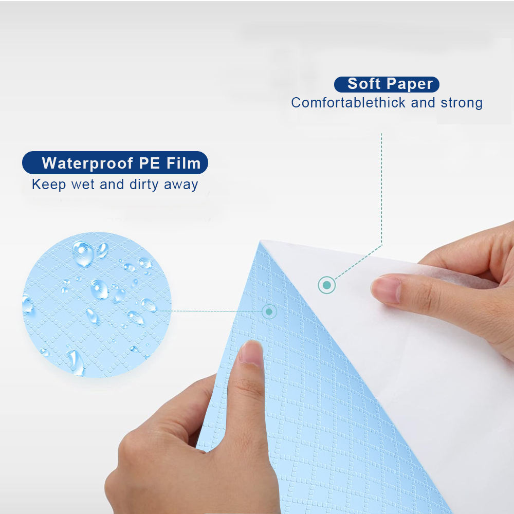 Toilet Seat Covers Disposable 16x24 Inch XL Portable Toilet Liners Travel Seat Cover For Outdoors,Hotel, Hospital, Travel, Public Toilet Seat Cover