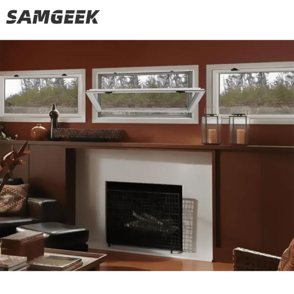 Large Black And White Awning Windows For Panoramic Views