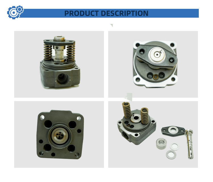 1468374016 4/12R VE Series DCEC Injection Electric Pump Diesel Rotor Head With Spring