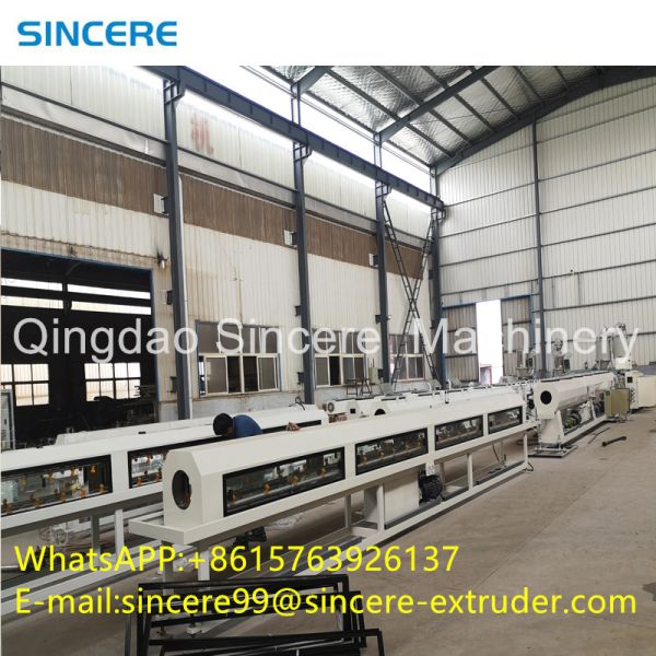 110-315mm HDPE PP Pipe Making Machine Production Line