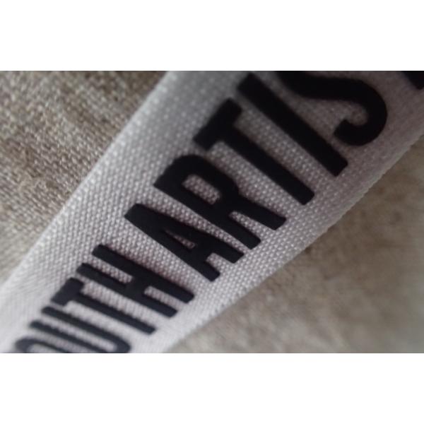 Ярлык печатания экрана силикона ленты/логотип 3Д стикеров шелковой ширмы белый