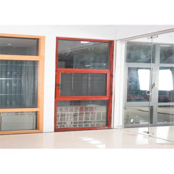 High Security Aluminium Frame Glass Door , Aluminum Sliding Patio Doors