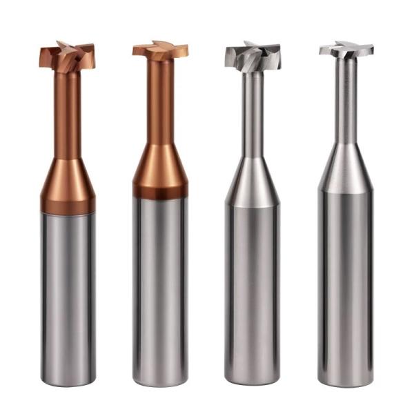4T Flute Number Carbide T-Slot Cutter for Precision Milling and Cutting Applications Straight Shank