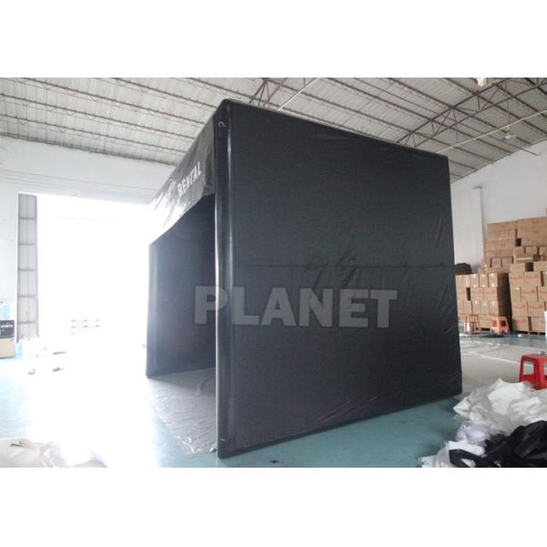 Шатер имитатора гольфа экрана на открытом воздухе логотипа черноты крытого спорта изготовленного на заказ раздувной