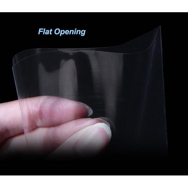 Ясные поли пластиковые плоские сумки 10 - толщина 100МИК для упаковки еды