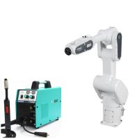 Axe de collaboration multi du bras 6 de robot du but CRB1300 ABB avec la machine de soudure de MIG Megmeet