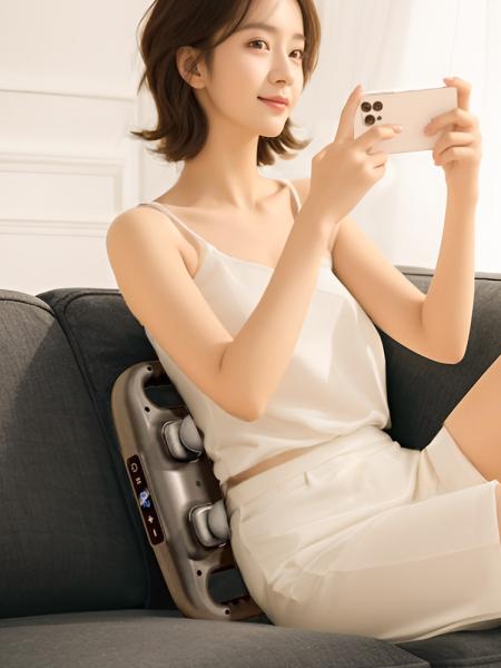 High Frequency Cordless Handheld Electric Massage Gun Deep Tissue 4 Head Massage Gun
