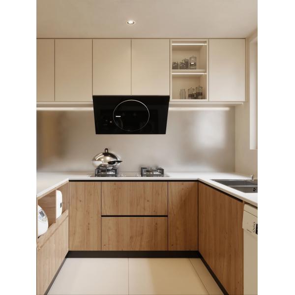 Wall Mount Wooden Furniture Display Rack Living Room Cupboard For Hotel
